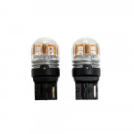 Lâmpada Led Miniatura: T20/WR21W 15-SMD/2835 AC12-24V 3W 200LM - Vermelho - 2 Peças - Uso Geral