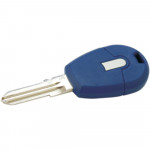 Chave S/Segredo - Perfil Convencional - Azul - C/aloj. p/transp. - Fiat Uno 04 a 09 - Fiorino 04 a 16